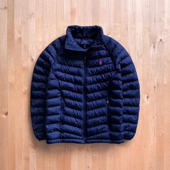 Polo Ralph Lauren Quilted Puffer Jacket Boys Medium - Picture 1 of 7
